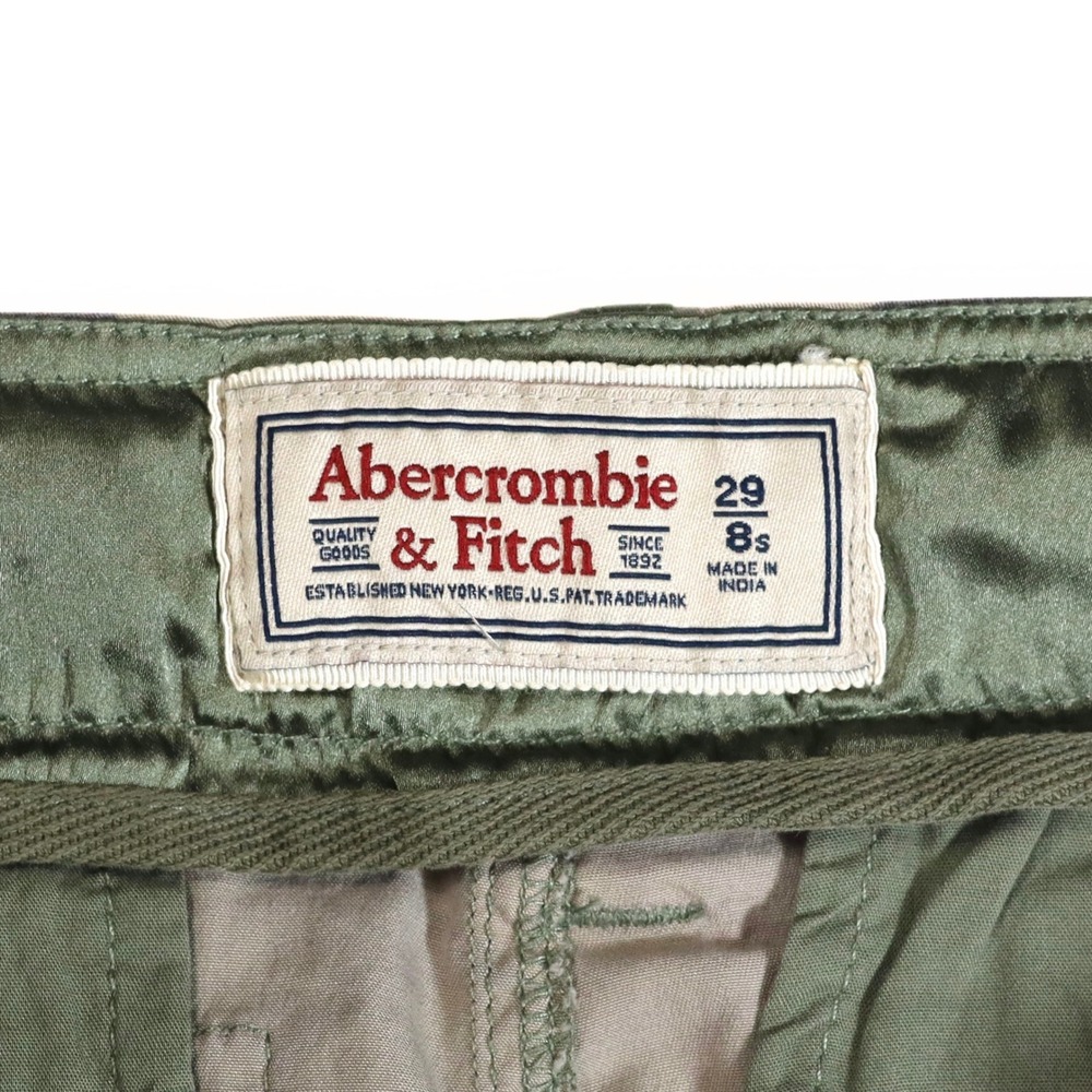 Abercrombie & Fitch Vintage Cargo Pants Womens 29 Camo Green Utility Y2K Multi - Picture 10 of 14